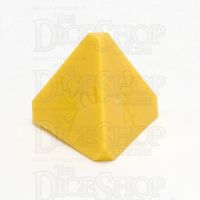 GameScience Opaque Saffron Yellow D4 Dice
