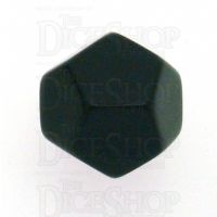 D&G Opaque Blank Black D12 Dice