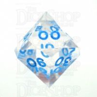 GameScience Gem Diamond & Blue Ink Percentile Dice