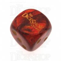 Chessex Scarab Scarlet TheDiceShopOnline D6 Spot Dice
