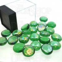 TDSO Glass Emerald Counters Large