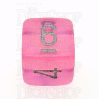 Chessex Borealis Pink D6 Dice