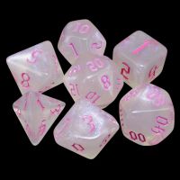 TDSO Gothic Shimmer & Pink 7 Dice Polyset