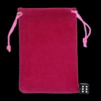 TDSO Small Pink Soft Touch Dice Bag
