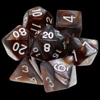TDSO Duel Copper & Steel 7 Dice Polyset