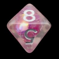 TDSO Pink Dragon Scale D8 Dice