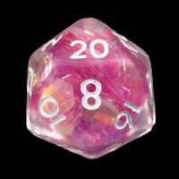 TDSO Pink Dragon Scale D20 Dice