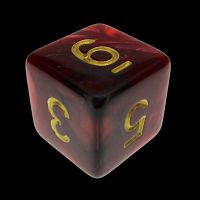 TDSO Duel Blood & Shadow D6 Dice