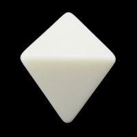 TDSO Opaque Blank White D4 Dice