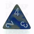 Chessex Gemini Blue & Steel D4 Dice
