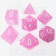 TDSO Translucent Glitter Baby Pink 7 Dice Polyset