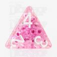 TDSO Sprinkles Beads Pink D4 Dice