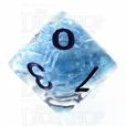 TDSO Sprinkles Beads Blue D10 Dice