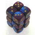 Chessex Gemini Blue & Purple 12 x D6 Dice Set
