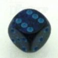 Chessex Speckled Cobalt 16mm D6 Spot Dice