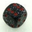 Chessex Speckled Space 16mm D6 Spot Dice