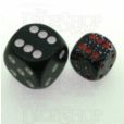 Chessex Speckled Space 12mm D6 Spot Dice