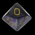 TDSO Duel Purple & Steel with Gold D10 Dice