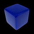 TDSO Opaque Blank Blue D6 Dice
