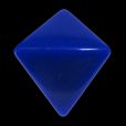 TDSO Opaque Blank Blue D8 Dice